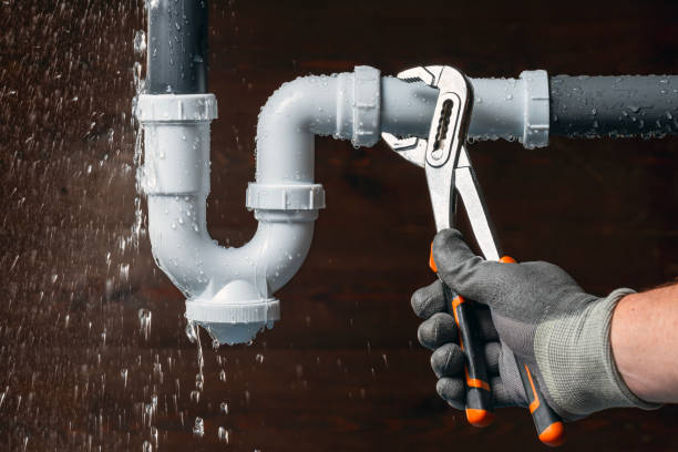 Professional Leak Detection technician working in Villa Ridge, IL